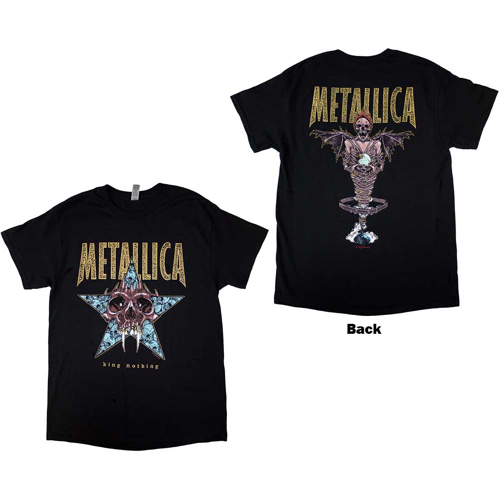 Metallica - tshirt - Unisex - Small - Short Sleeves