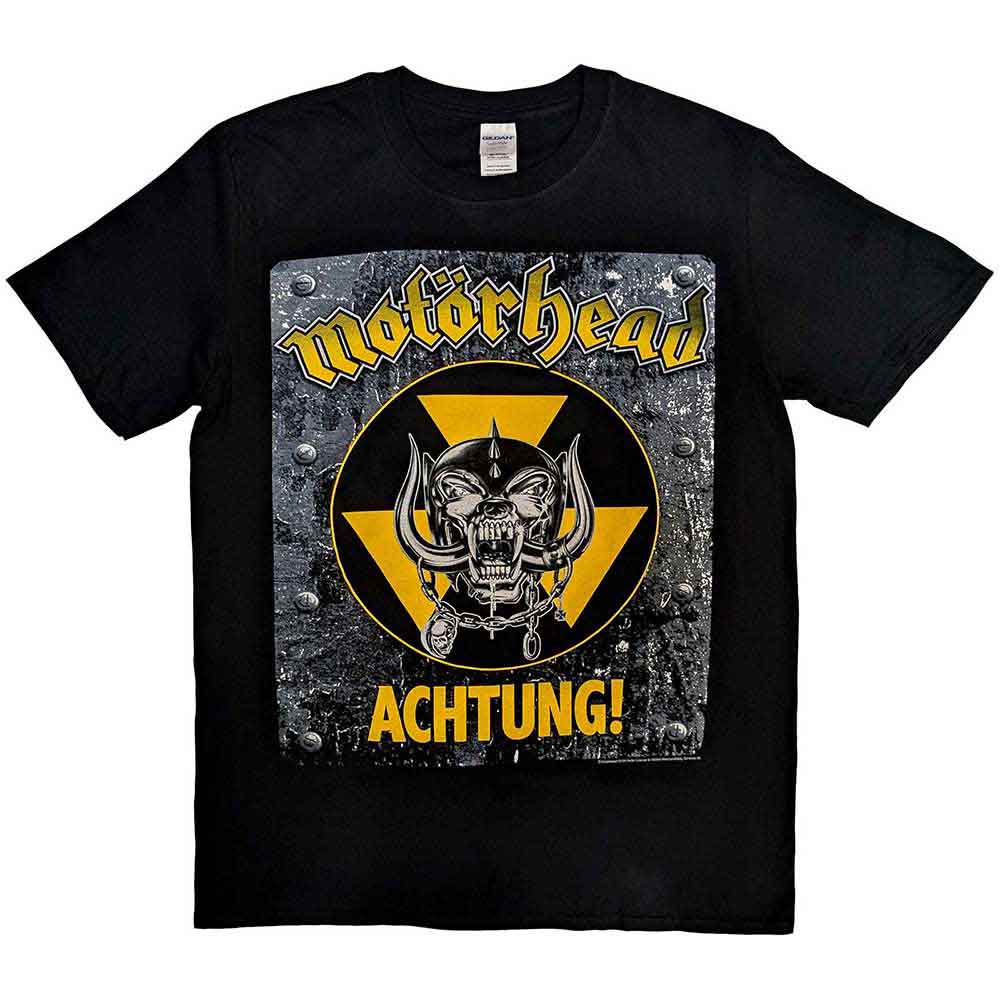 Motorhead - tshirt - Unisex - Short Sleeves - Achtung! - XX-Large