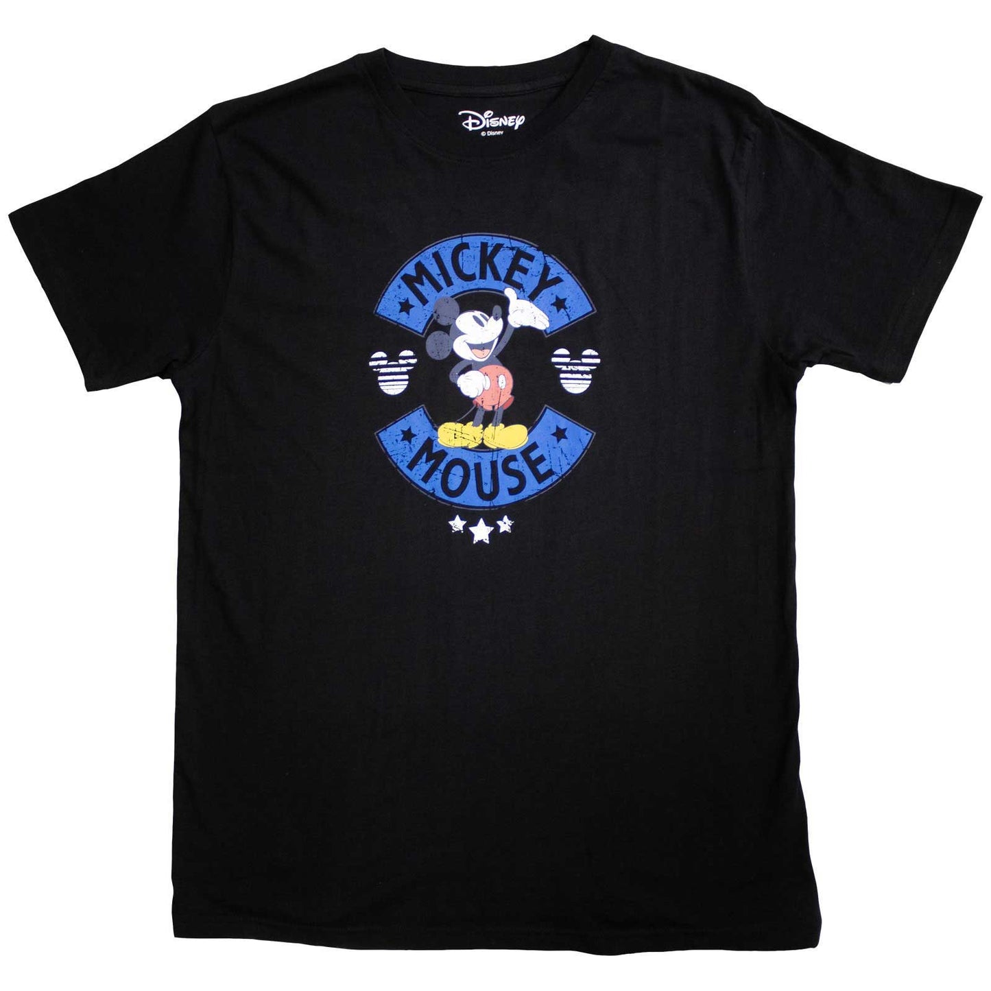 Mickey Mouse - tshirt - Unisex - Short Sleeves - Stars - X-Large
