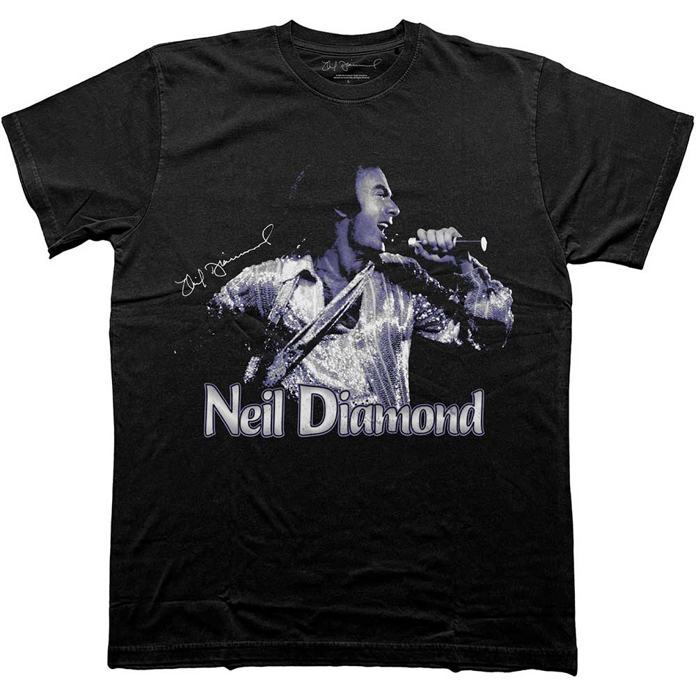 Neil Diamond - tshirt - Unisex - Singing - Medium