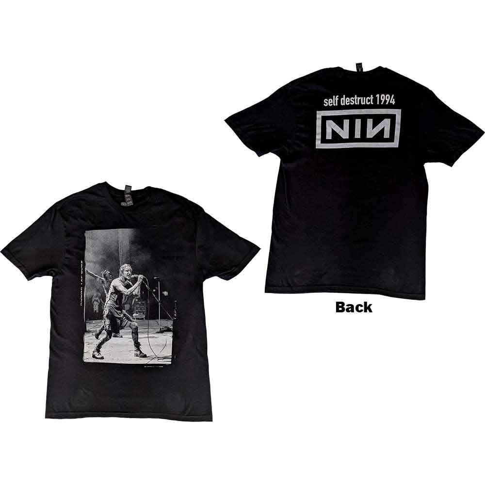 NINE INCH NAILS - tshirt - Unisex - Short Sleeves - PHD - Large