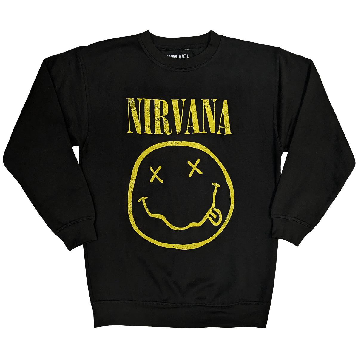 Nirvana - sweatshirts - Unisex - Small - Long Sleeves