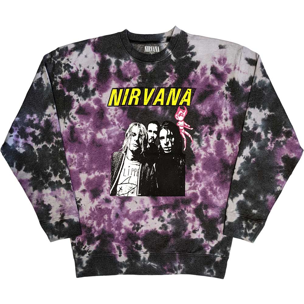 Nirvana - sweatshirts - Unisex - Long Sleeves - Flipper - Medium