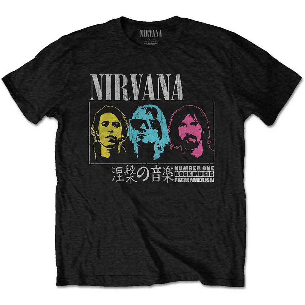 Nirvana - tshirt - Unisex - Short Sleeves - Medium