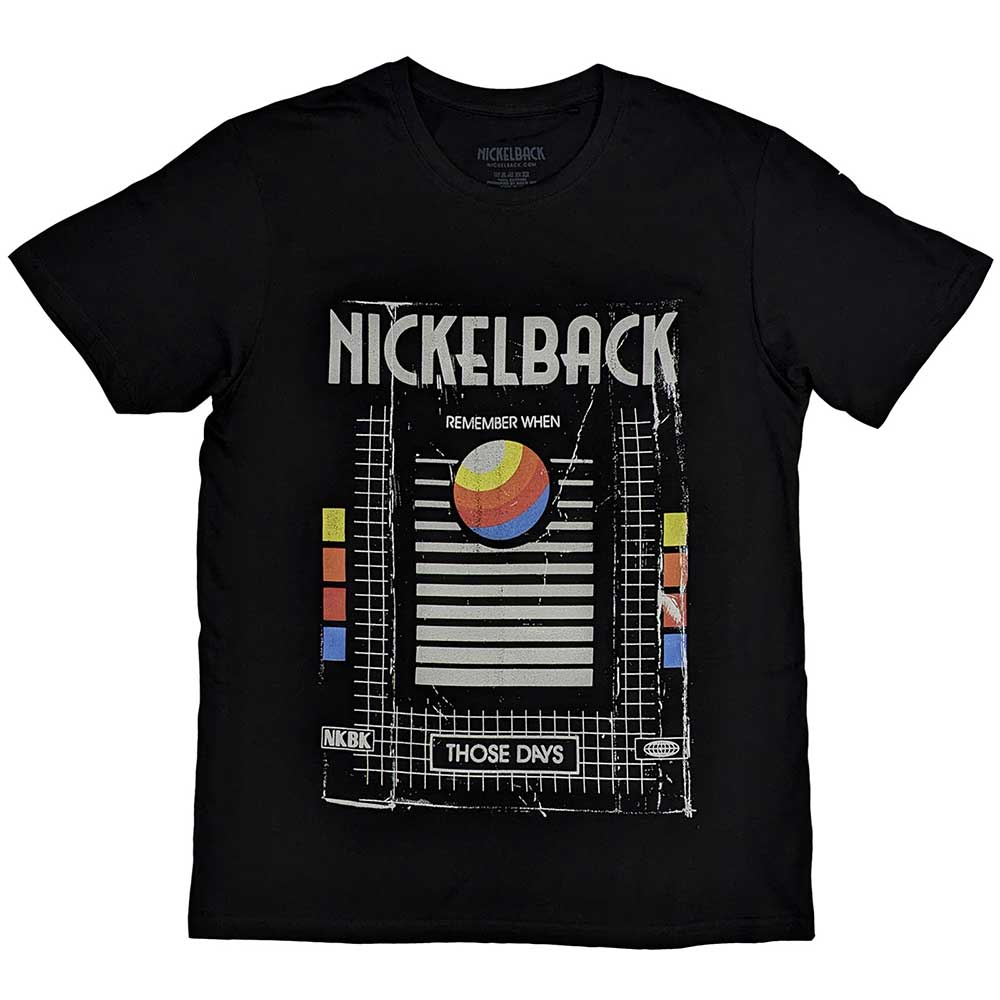 Nickelback - tshirt - Unisex - Short Sleeves - Those Days VH - X-Large