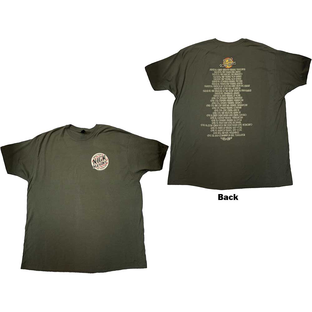 Nick Mason's Saucerf - tshirt - Unisex - Short Sleeves - To - XX-Large