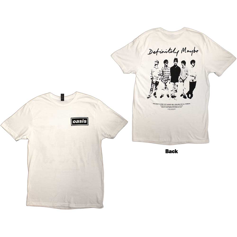 Oasis - tshirt - Unisex - Short Sleeves - Large