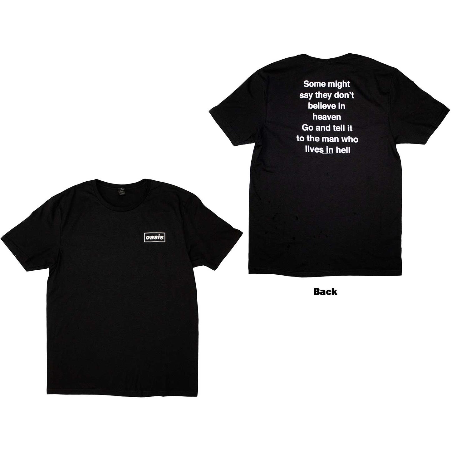 Oasis - tshirt - Unisex - Short Sleeves - Large