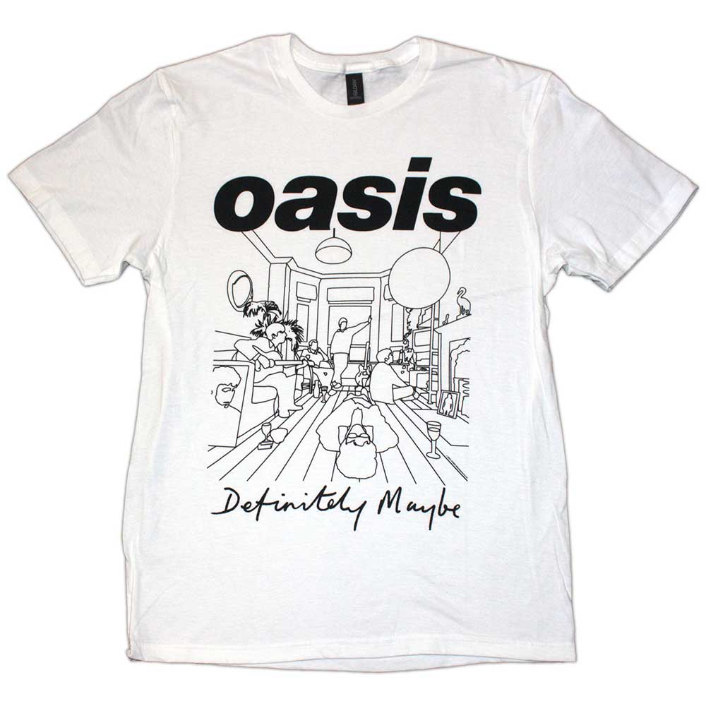 Oasis - tshirt - Unisex - T-Shirts - Medium - Short Sleeves - Definite