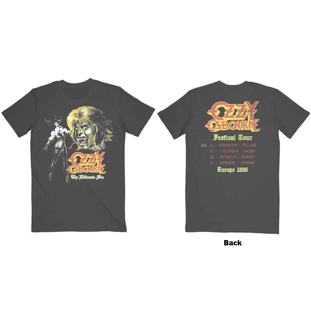 Ozzy Osbourne - tshirt - Unisex - Short Sleeves - Small