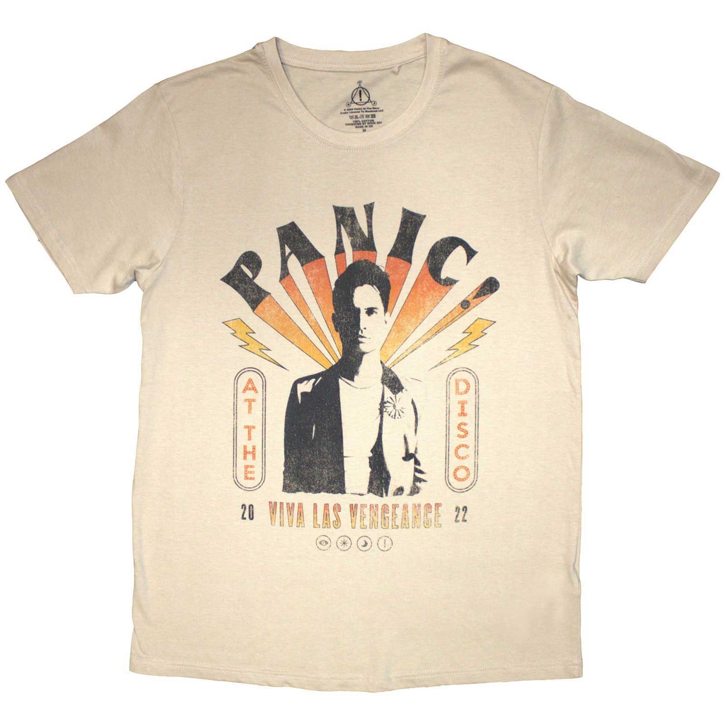 Panic! At The Disco - tshirt - Unisex - Short Sleeves - Viva - X-Large