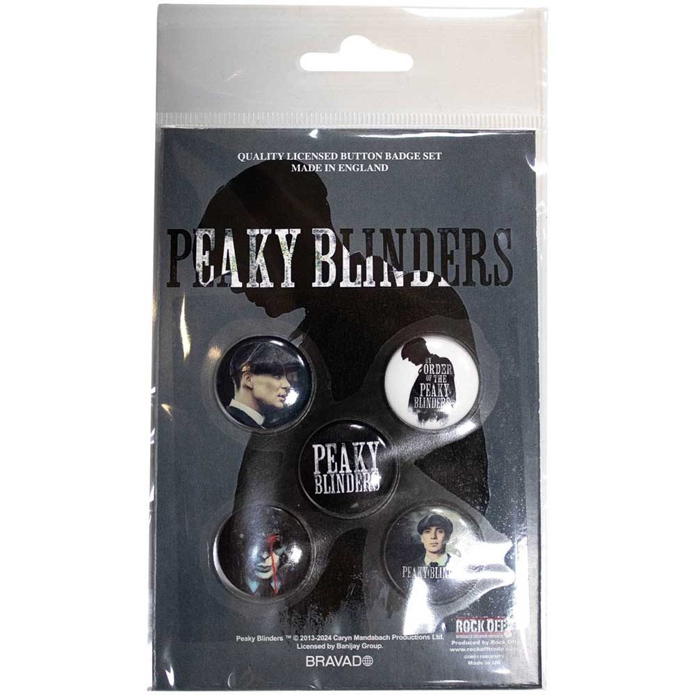 Peaky Blinders - Collectable Enamel Badges - By Order Of