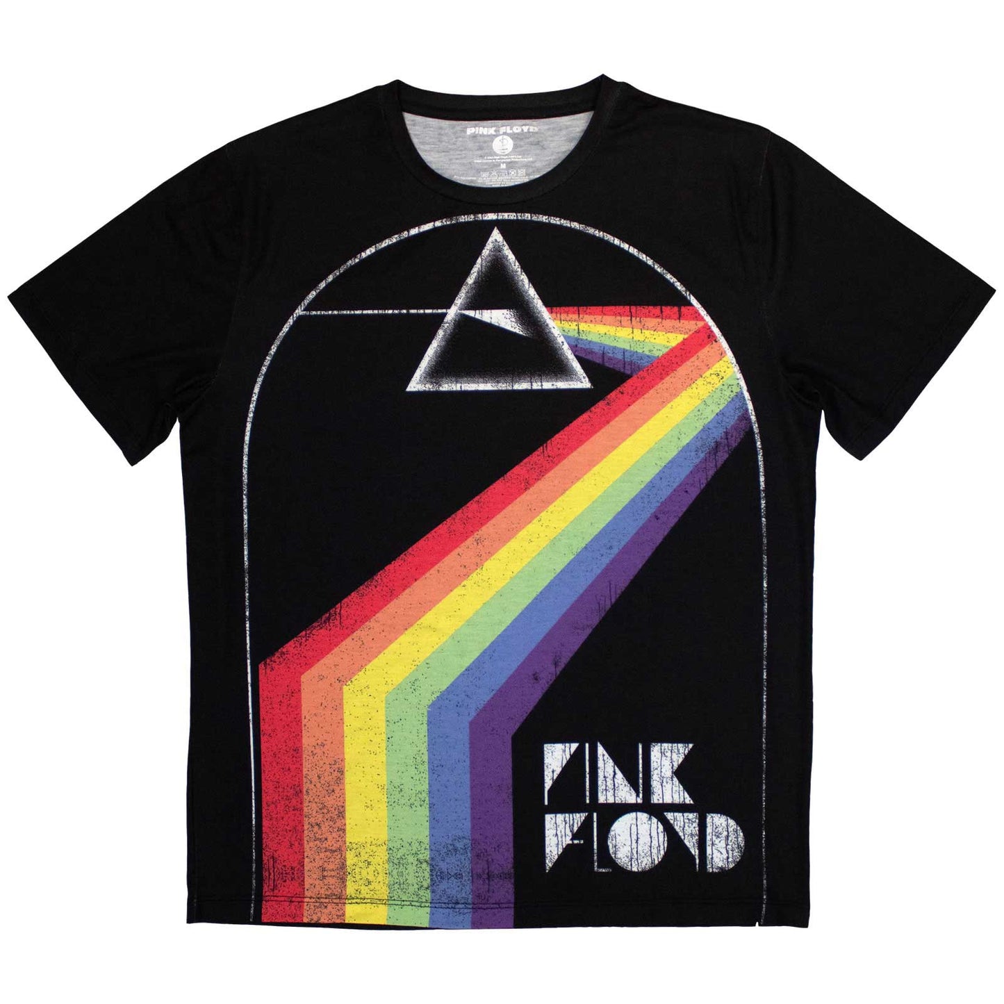 Pink Floyd - tshirt - Unisex - Short Sleeves - Prism Arch - Small
