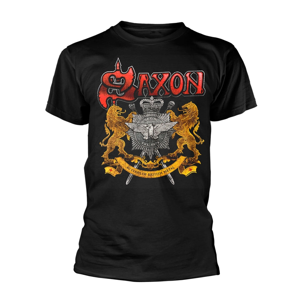 SAXON - 40 YEARS - tshirt - T Shirt - Size XXXL