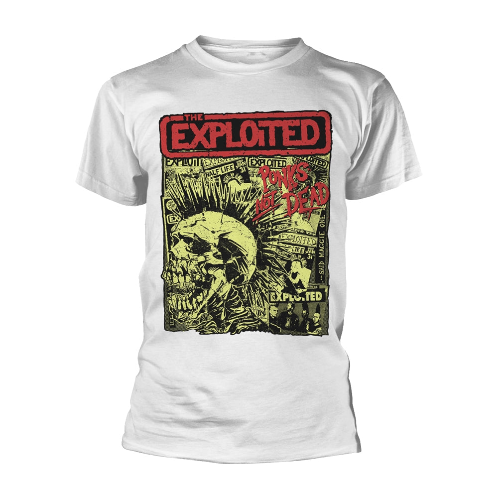 EXPLOITED - PUNKS NOT DEAD - tshirt - Size M - New T Shirt
