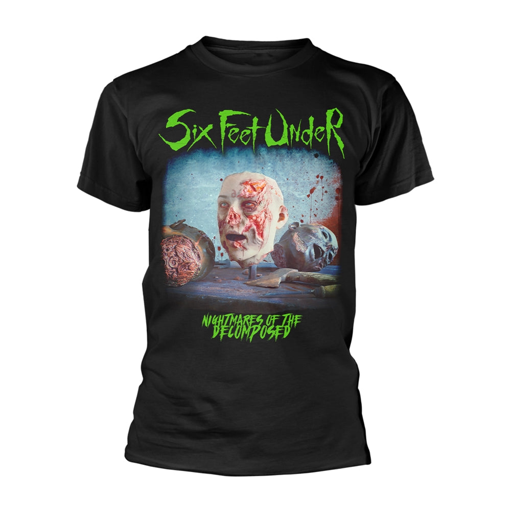 SIX FEET UNDER - NIGHTMARES OF T - tshirt - T Shirt - Size S