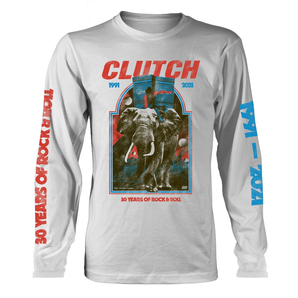 CLUTCH - ELEPHANT (WHITE - Clothing - LS - Size S