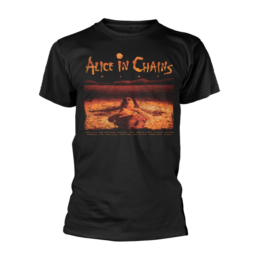 ALICE IN CHAINS - DIRT TRACKLIST - tshirt - T Shirt - Size L