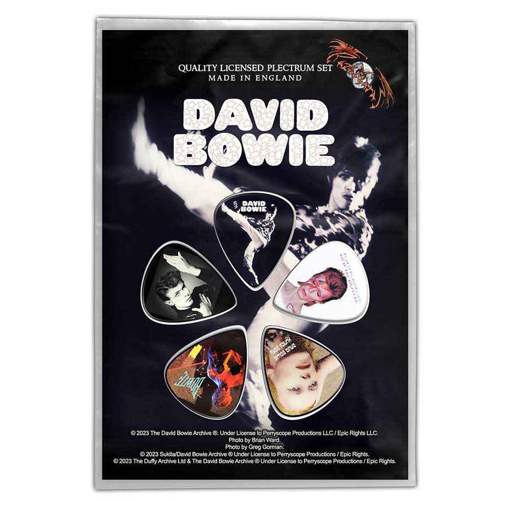 David Bowie - Plectrum Pack: The Man Who Sold The World - Patch