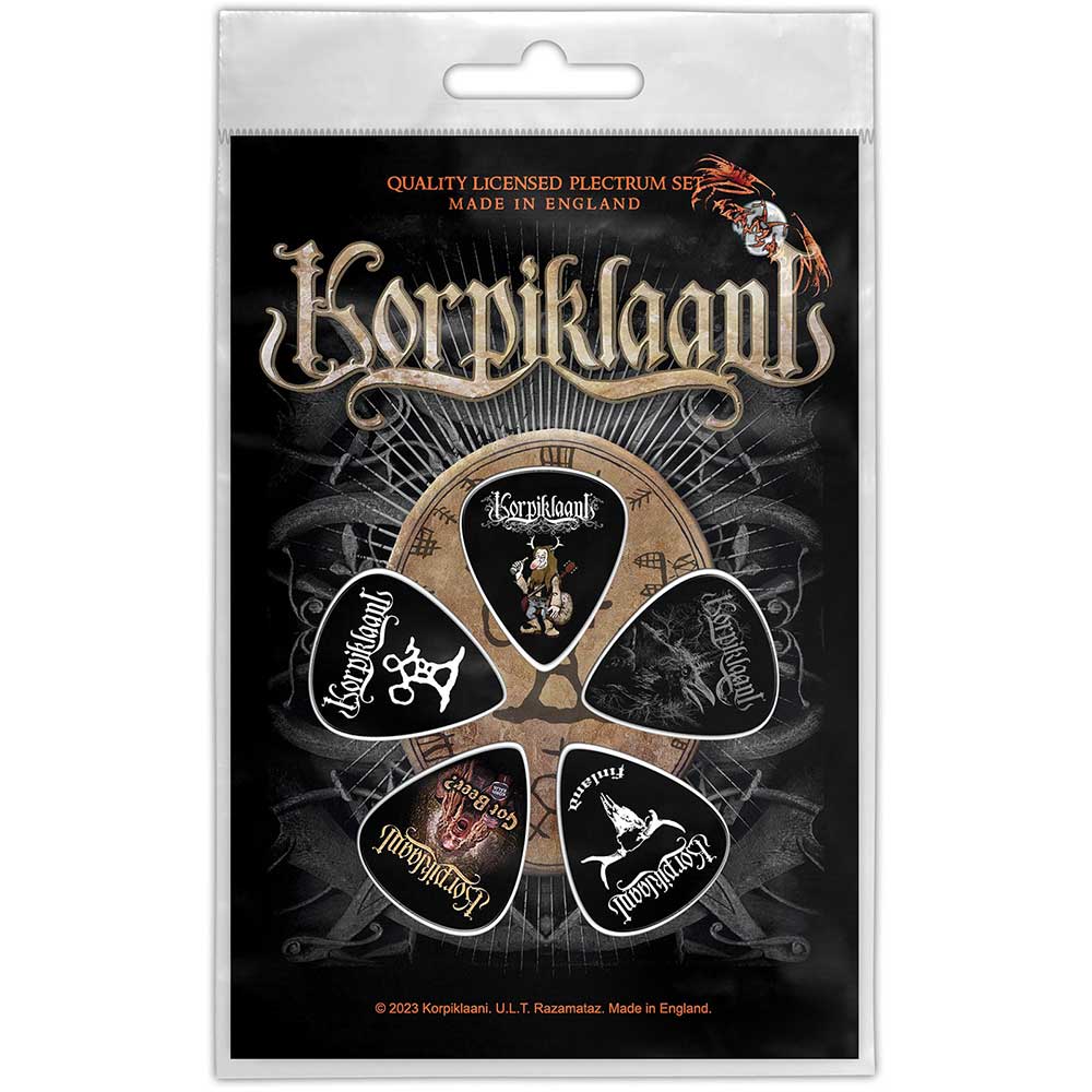 Korpiklaani - Plectrum Pack: Shaman Drum - Clothing - Plectrums - Sham