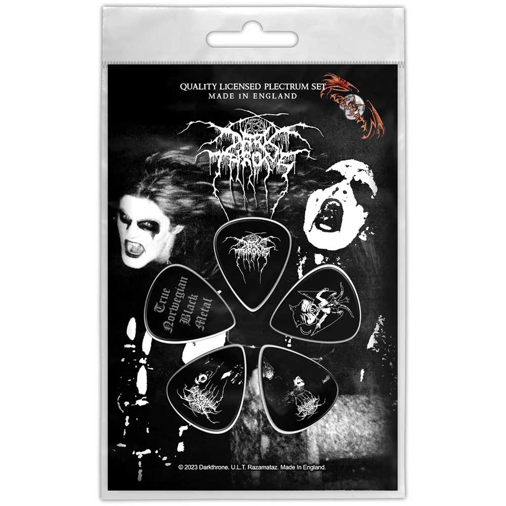 Darkthrone - Plectrum Pack: - Clothing - True Norwegian Black Metal