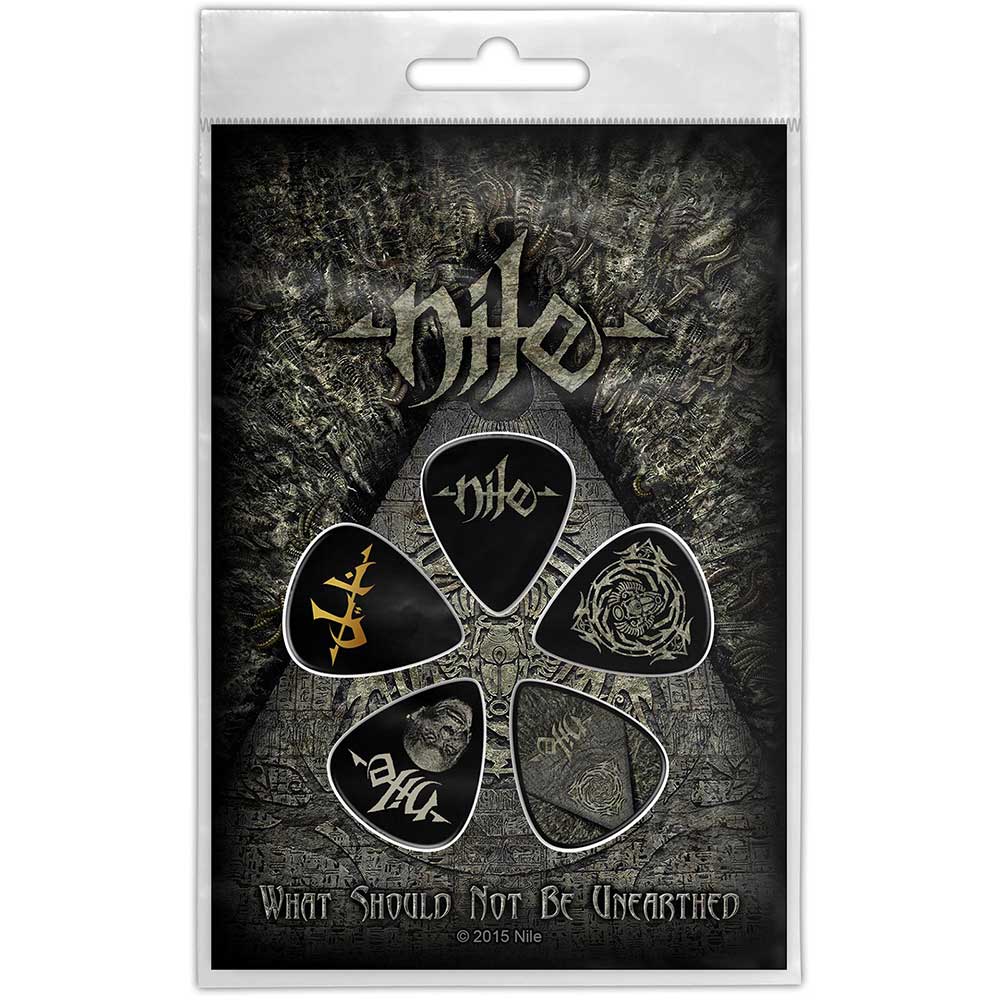 Nile - Plectrum Pack: What Should Not Be Unearthed - Patch - Plectrums