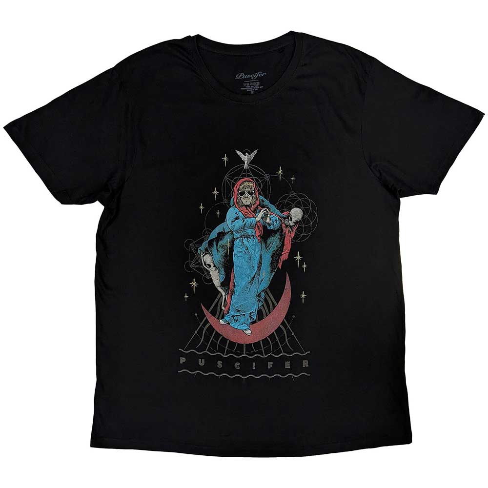 Puscifer - tshirt - Unisex - Short Sleeves - Crescent Billy - Large