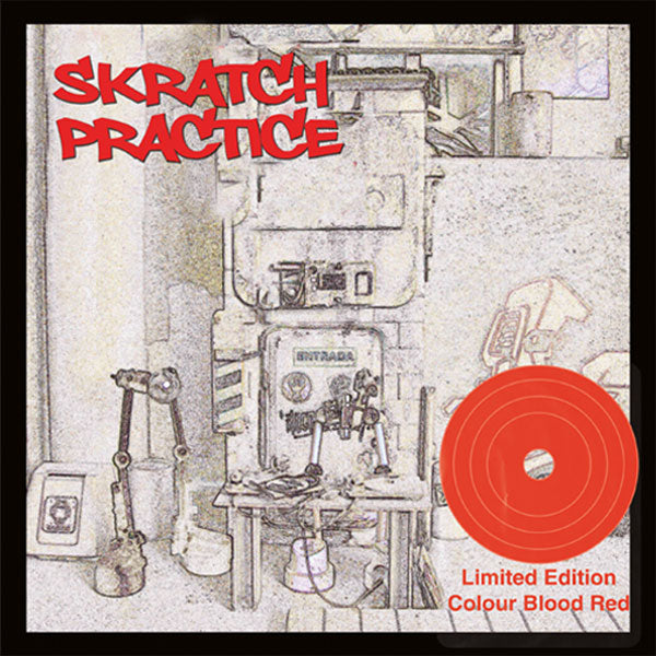 DJ T-KUT - SKRATCH PRACTICE – (BLOOD RED VINYL EDITION) - Vinyl Recor
