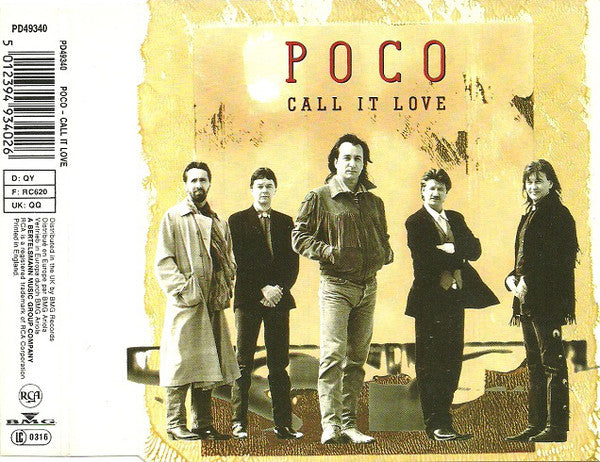 Poco - Call It Love - Used Vinyl Record 12"