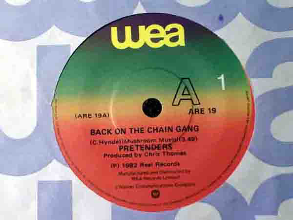 Pretenders - Back On The Chain Gang - Used Vinyl Record 7"