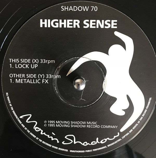 Higher Sense - Lock Up / Metallic FX - Used Vinyl Record 12"