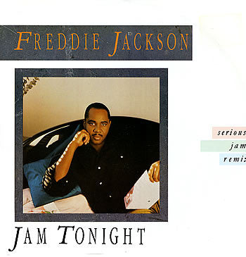 Freddie Jackson - Jam Tonight - Used Vinyl Record 7"