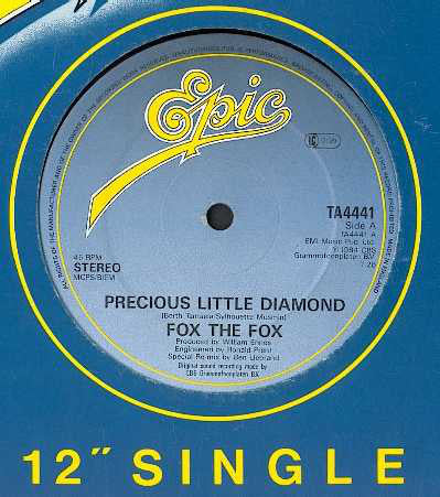 Fox The Fox - Precious Little Diamond / Man On The Run - Used Vinyl R