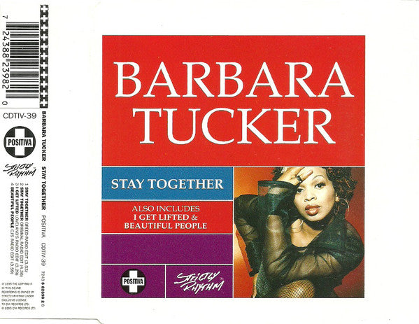 Barbara Tucker - Stay Together - Used CD