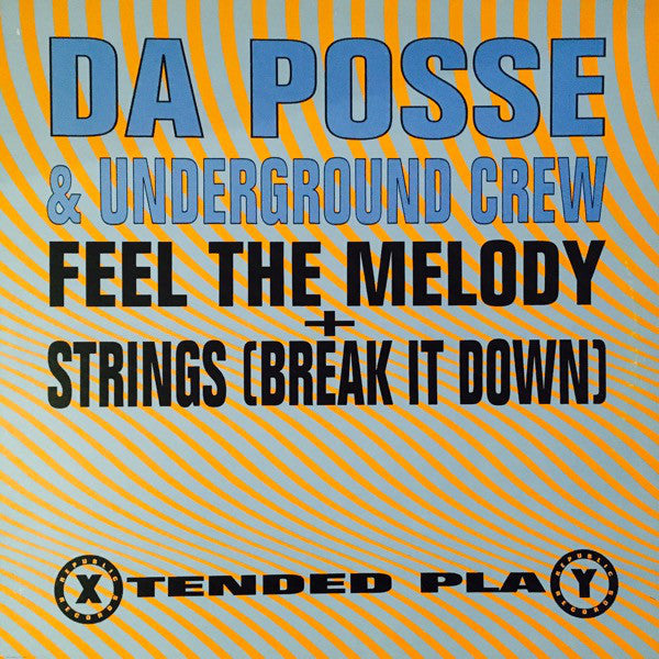 Da Posse - Feel The Melody - Used Vinyl Record 12"
