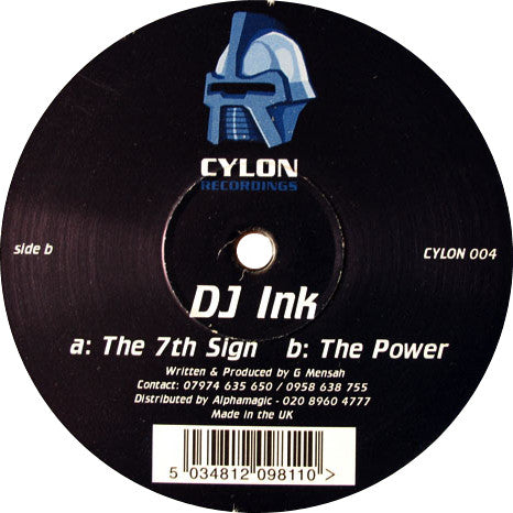 DJ Ink - 7th Sign / The Power - Used Vinyl Record 12"