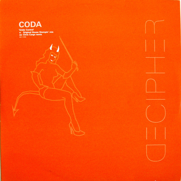 Coda - Under Control - Used Vinyl Record 12"