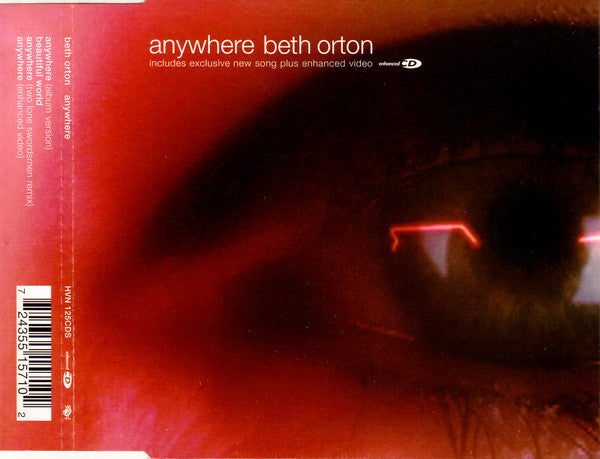 Beth Orton - Anywhere - Used CD