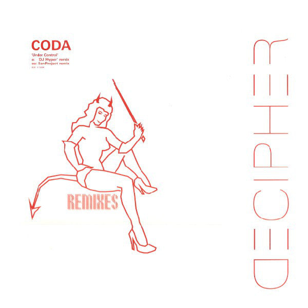 Coda - Under Control - Used Vinyl Record 12"