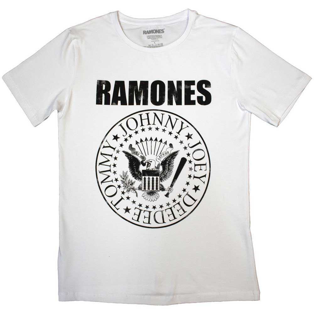 Ramones - tshirt - Ladies - Short Sleeves - Presidential Seal - Large