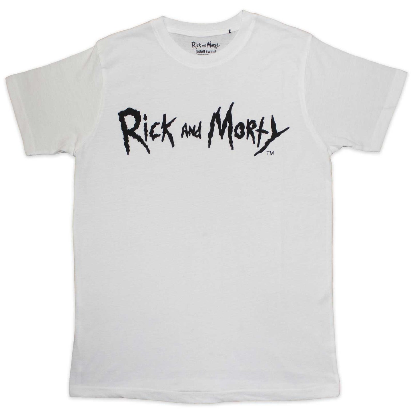 Rick & Morty - tshirt - Unisex - Short Sleeves - Mono Logo - Large