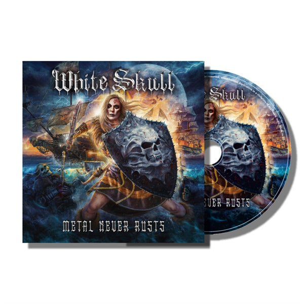 WHITE SKULL - METAL NEVER RUSTS - CD