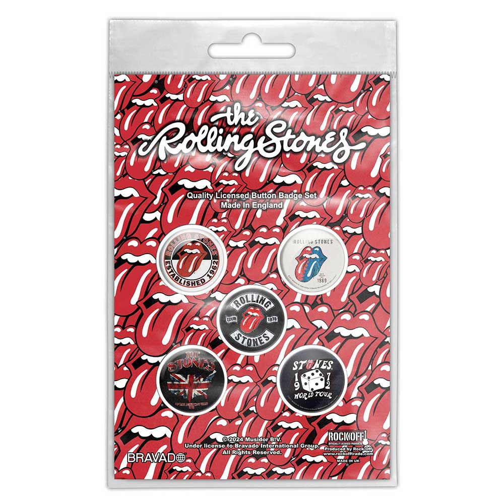 Rolling Stones - Clothing - Pin Badges - Tour Collection