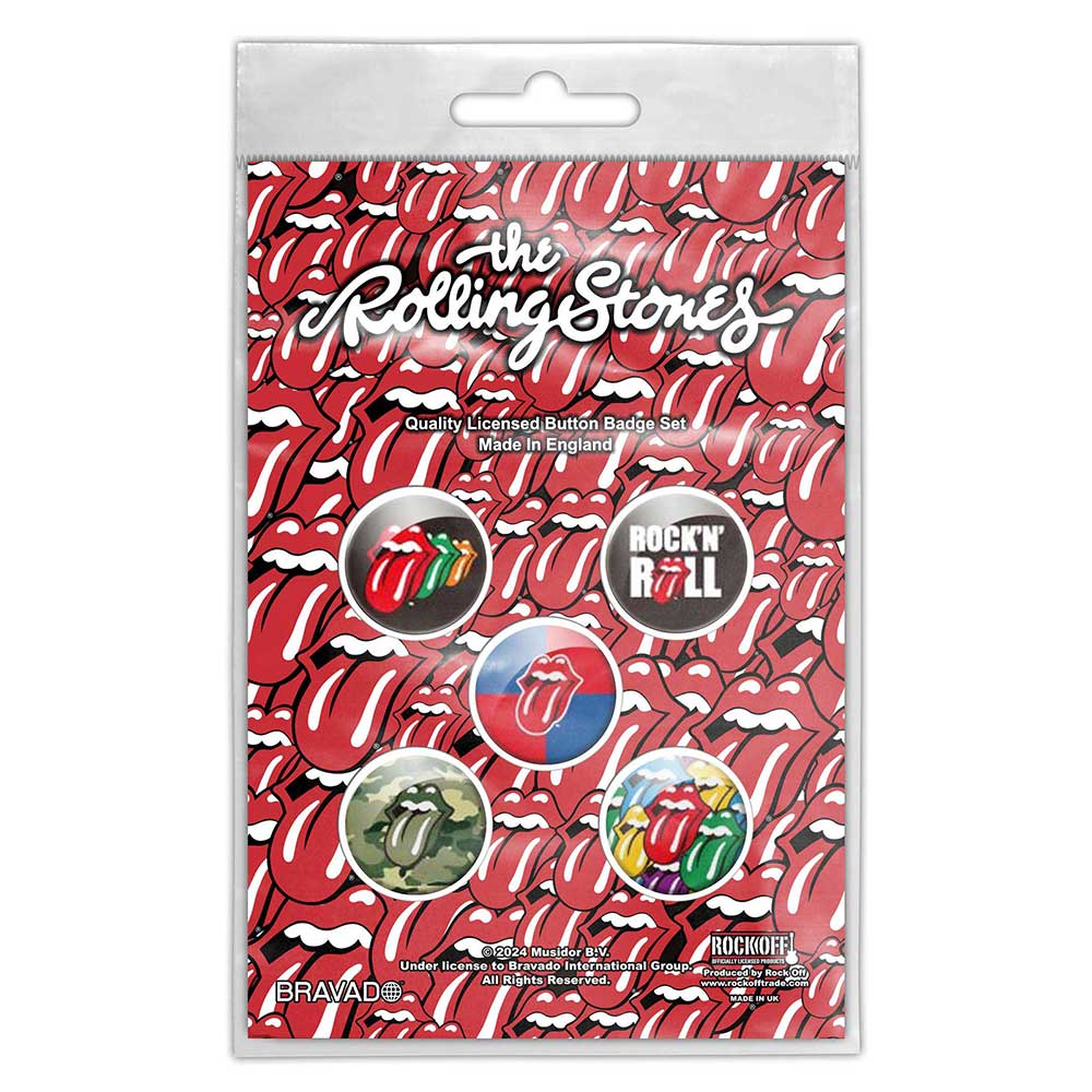 Rolling Stones - Clothing - Pin Badges - Rock 'N' Roll
