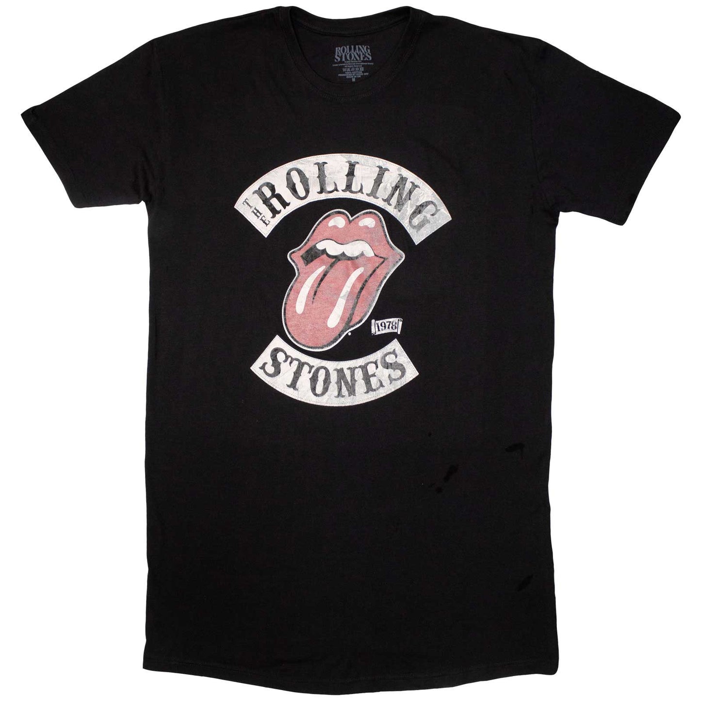 Rolling Stones - tshirt - Ladies - Short Sleeves - Tour 78 - Medium