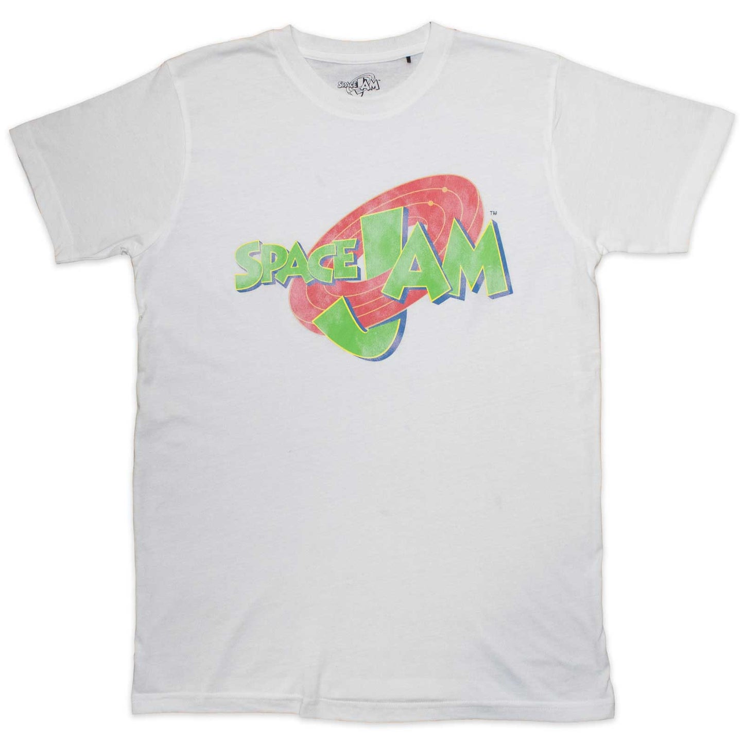 Space Jam - tshirt - Unisex - Short Sleeves - Retro Logo - Small