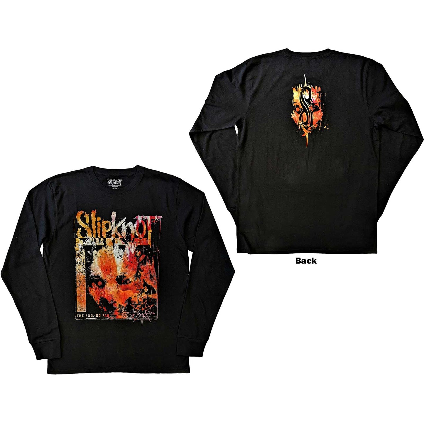 Slipknot - tshirt - Unisex - Long Sleeves - The End,So Far P - X-Large