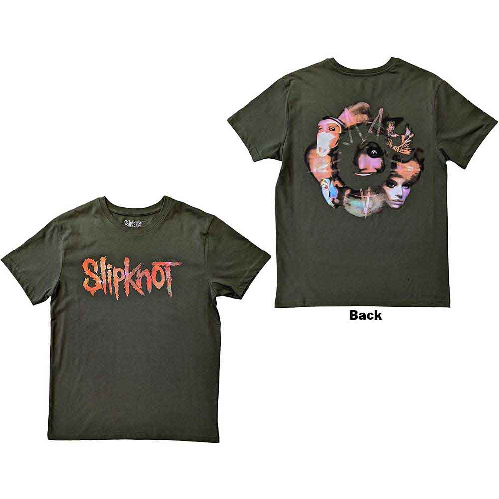 Slipknot - tshirt - Unisex - Short Sleeves - Large