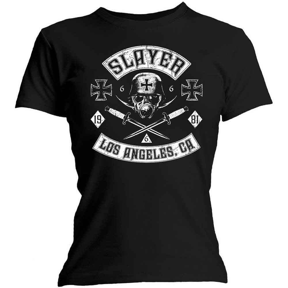Slayer - tshirt - Ladies - Short Sleeves - Large