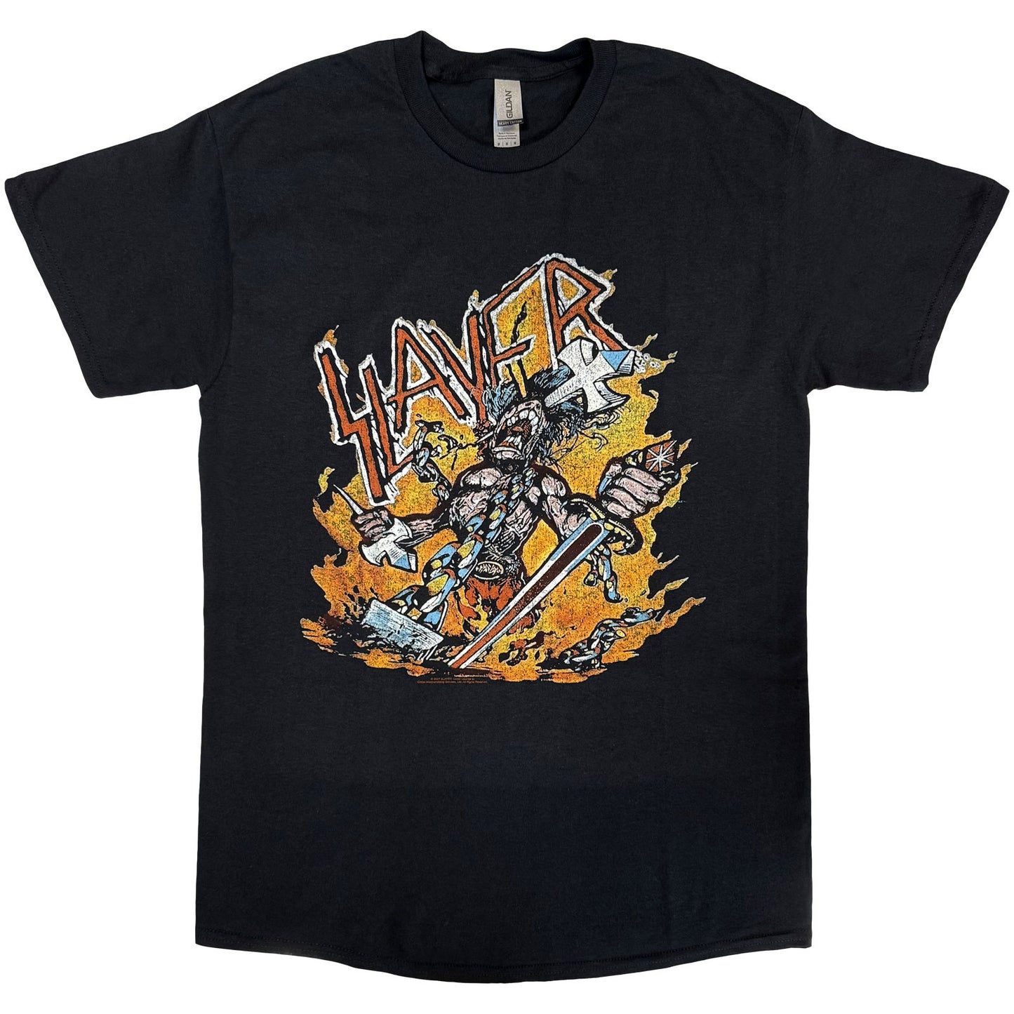 Slayer - tshirt - Unisex - Short Sleeves - Medium